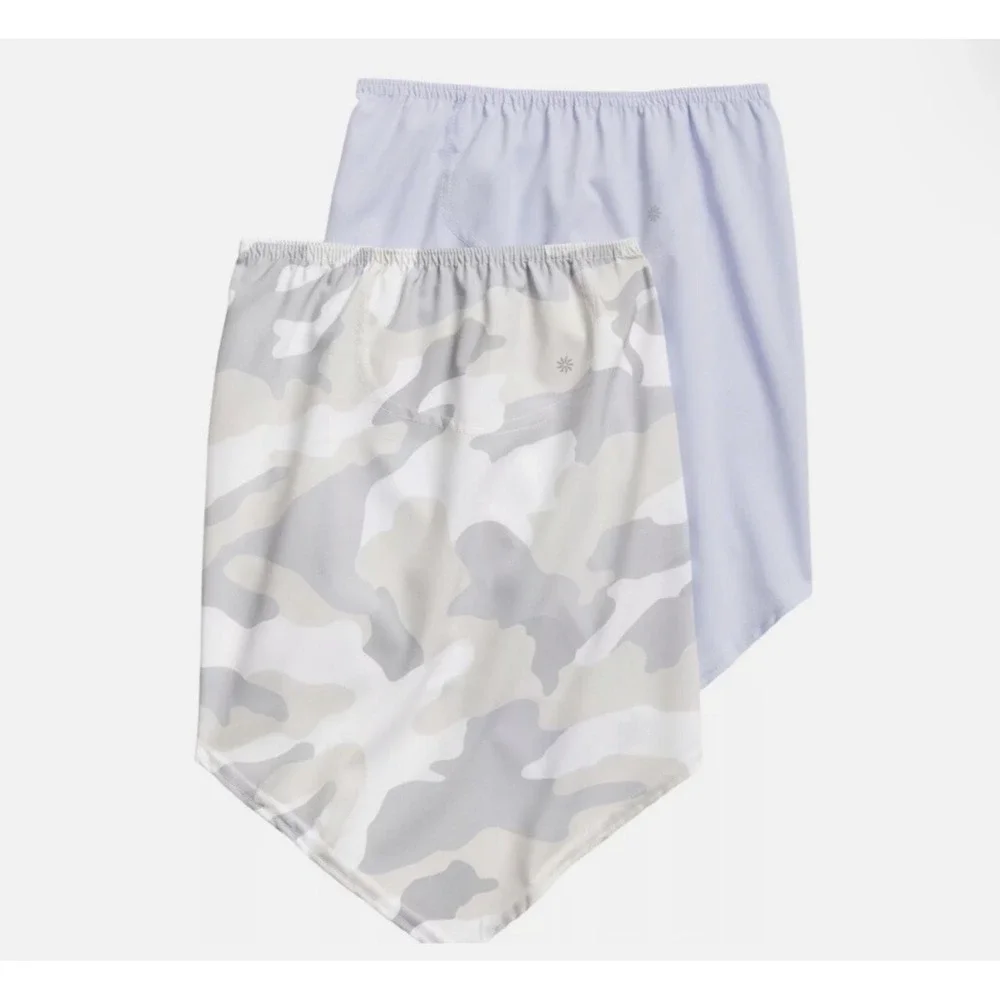 Athleta Made to Move Gaiter Face Covering 2 Pack M/L Camo‎ Lavender Outdoor Gym